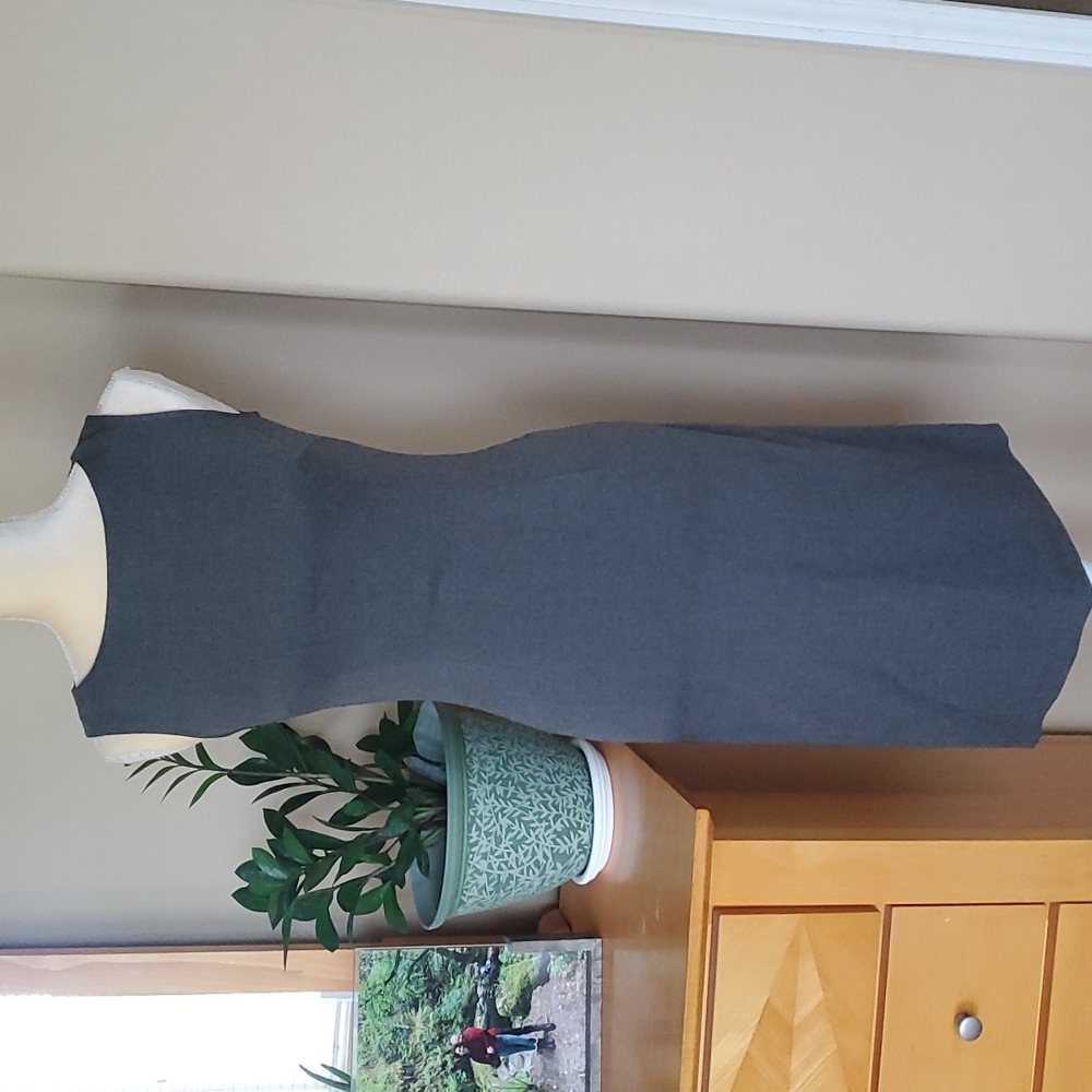 Grey Fitted Dress
